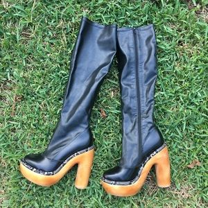 NWOT Jeffrey Campbell Dufour Hi Boots AMAZINGGG